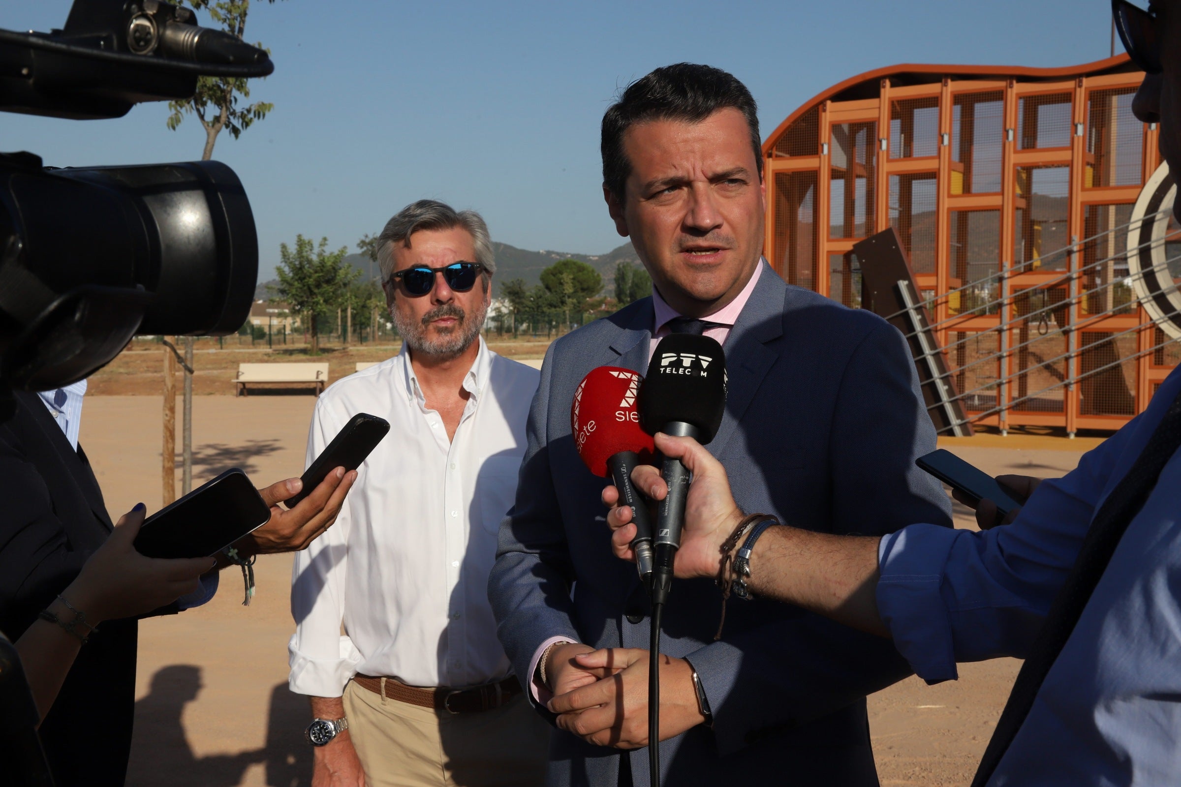 El estreno de otra parte del Parque del Flamenco de Córdoba, en imágenes