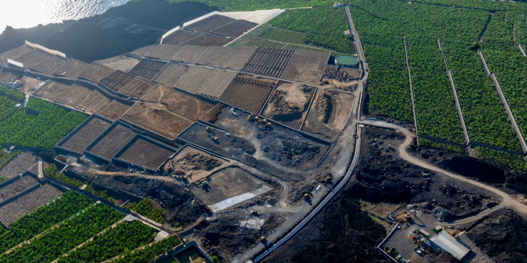 Así luce la isla en su lucha contra la lava