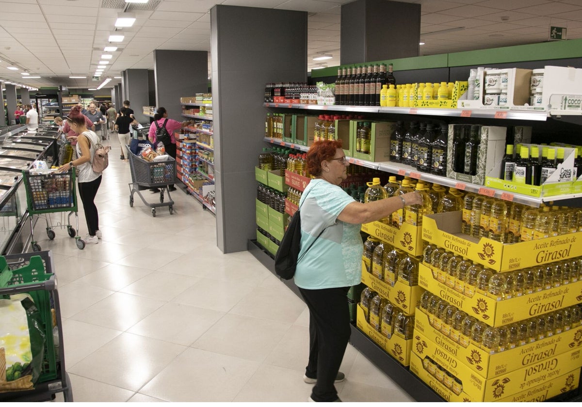 Imagen de un supermercado de Mercadona en Córdoba