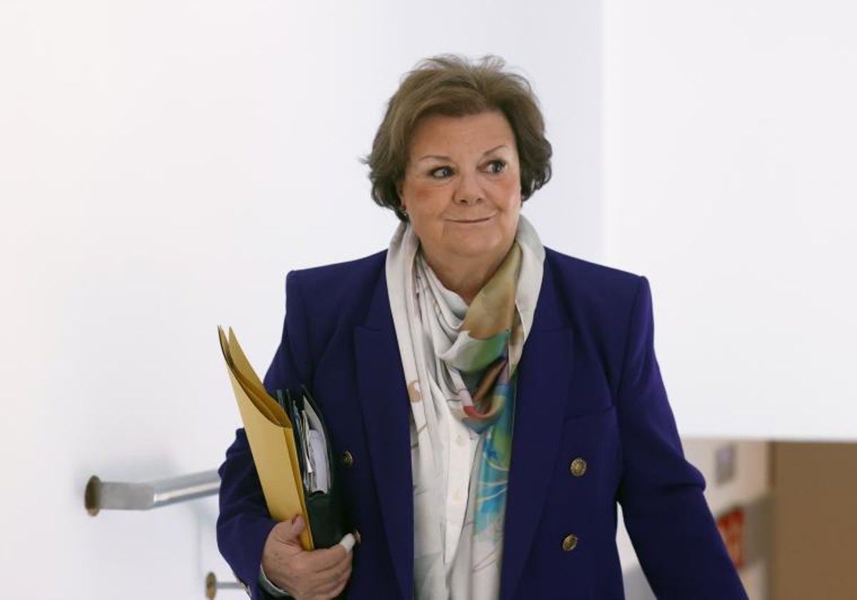 Enriqueta Chicano, presidenta del Tribunal de Cuentas
