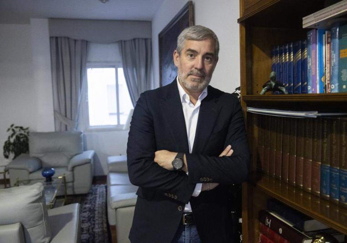 El presidente del Gobierno de Canarias, Fernando Clavijo