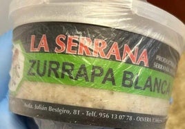 Salud retira cuatro tarrinas de zurrapa contaminada con listeria en dos tiendas de Sevilla y Puerto Real