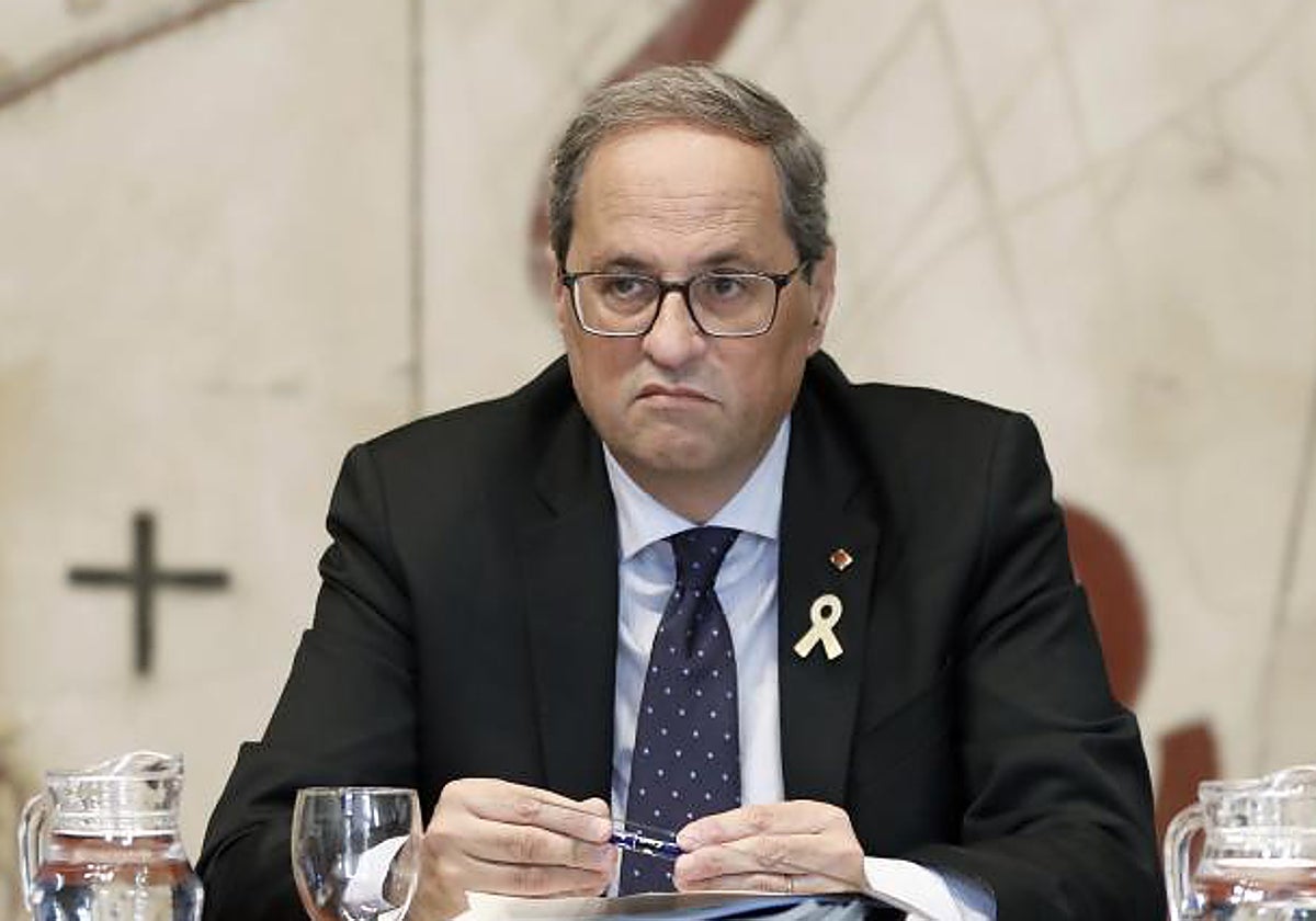 El expresidente catalán Quim Torra