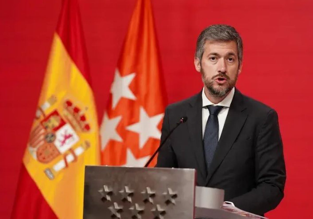 Miguel Ángel García Martín, tras una reunión del Consejo de Gobierno