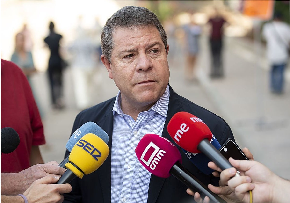 Emiliano García-Page, presidente de Castilla-La Mancha