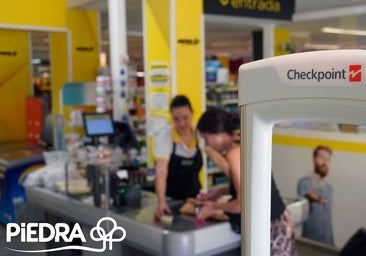 Piedra refuerza su sistema contra el robo de productos de sus supermercados