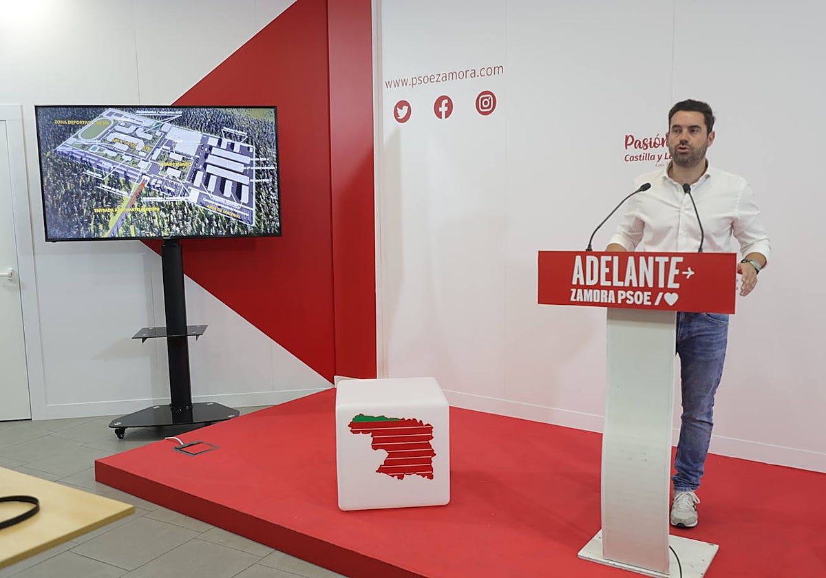 El secretario general del PSOE de Zamora y diputado nacional Antidio Fagúndez