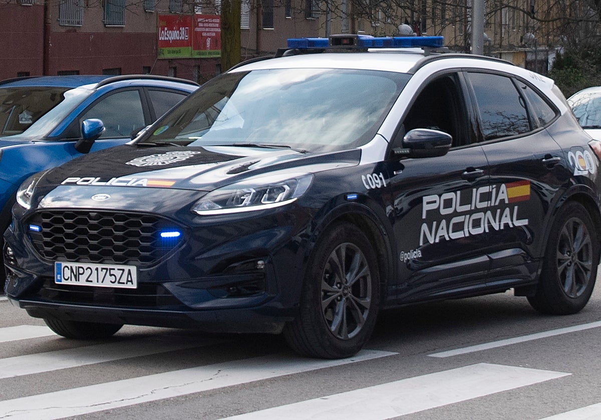 Imagen de archivo de un vehículo policial