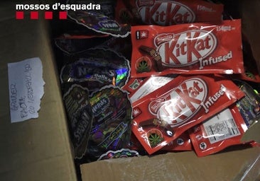 Chocolatinas y patatas adulteradas con THC: «La marihuana ahora se come»