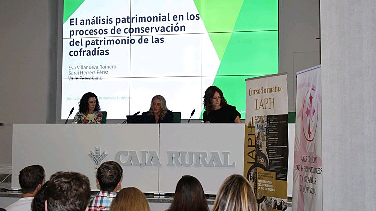 Un instante del curso del IAPH, el año pasado