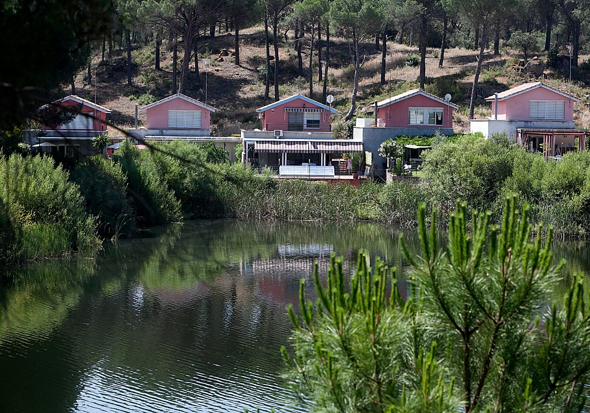 Viviendas rurales en la zona de Las Jaras, Córdoba