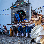 La Palma iza la bandera pirata para defender su tierra del corsario Pata de Palo