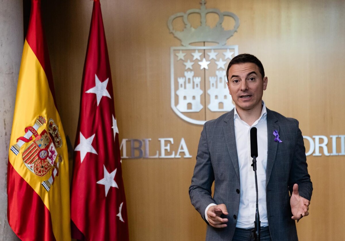 El secretario general del PSOE en Madrid, Juan Lobato