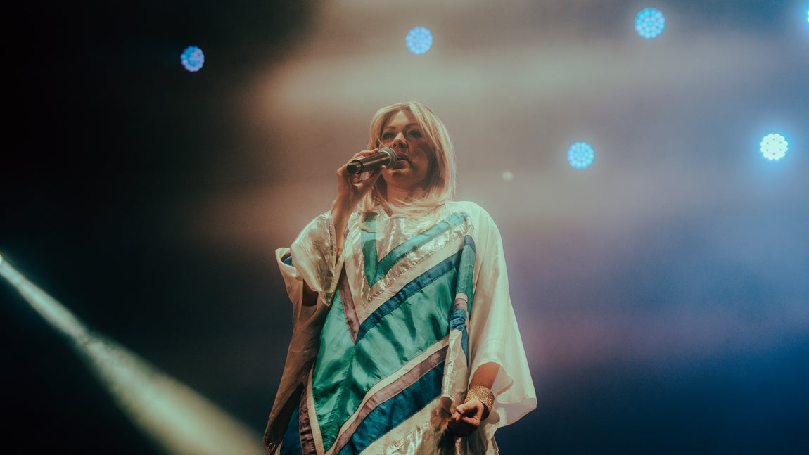 Espectáculo de 'Arrival From Sweden', Tributo a ABBA, en la X edición de Tío Pepe Festival