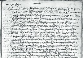 Un documento de 1592 refleja la 'esclavitud' de una niña toledana