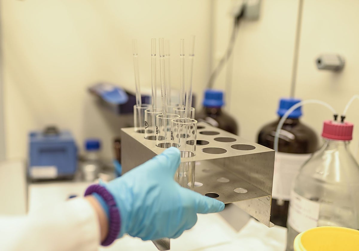 Imagen de archivo de un laboratorio