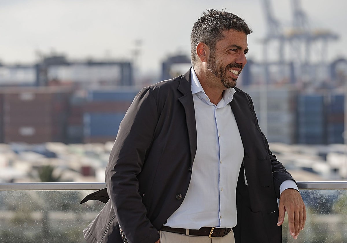 Imagen de archivo del presidente de la Generalitat Valenciana, Carlos Mazón