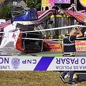 El 'saltamontes' en el que falleció un hombre en Vigo echó humo momentos antes del accidente