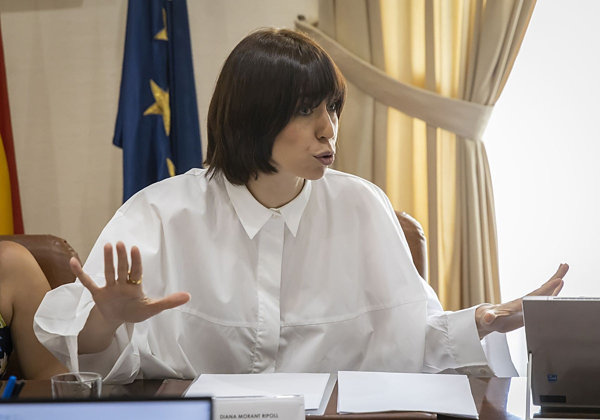 Diana Morant, ministra de Ciencia y líder del PSPV