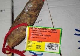 La Junta de Andalucía detecta listeria en una tirada de salchichón ibérico fabricada en Olvera