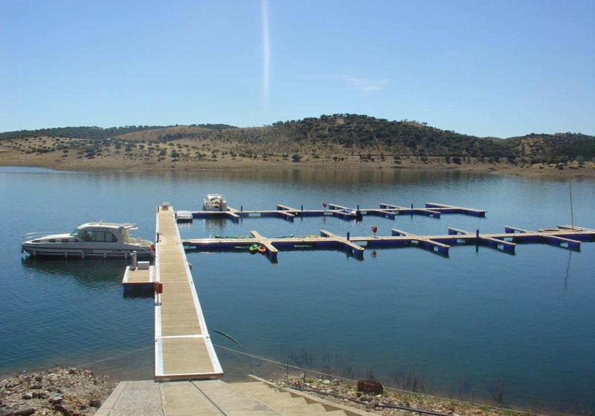 Imagen de archivo de la presa de Alqueva