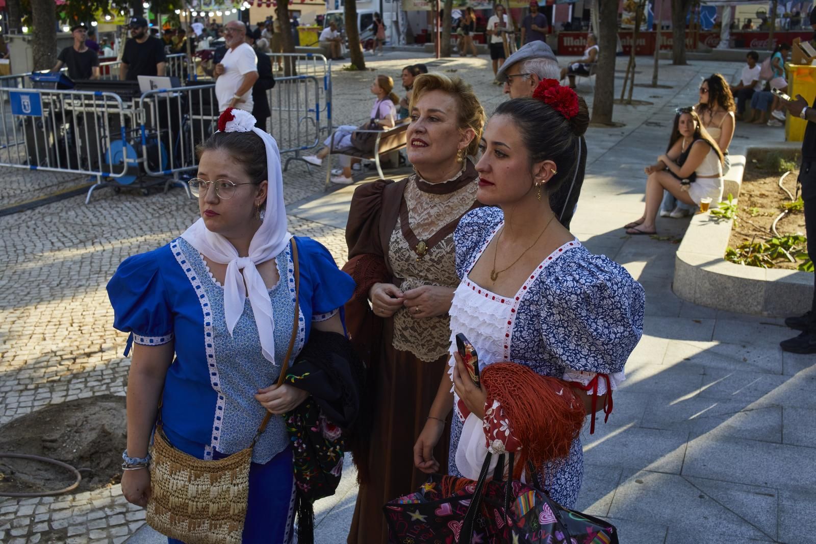 Ambiente antes del pregón de las verbenas madrileñas 