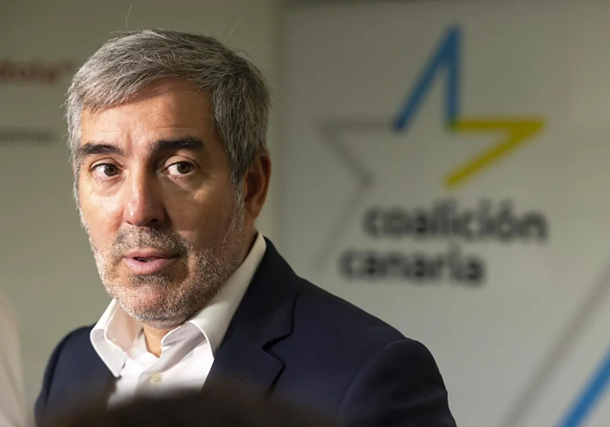 Fernando Clavijo en foto de archivo de 2023