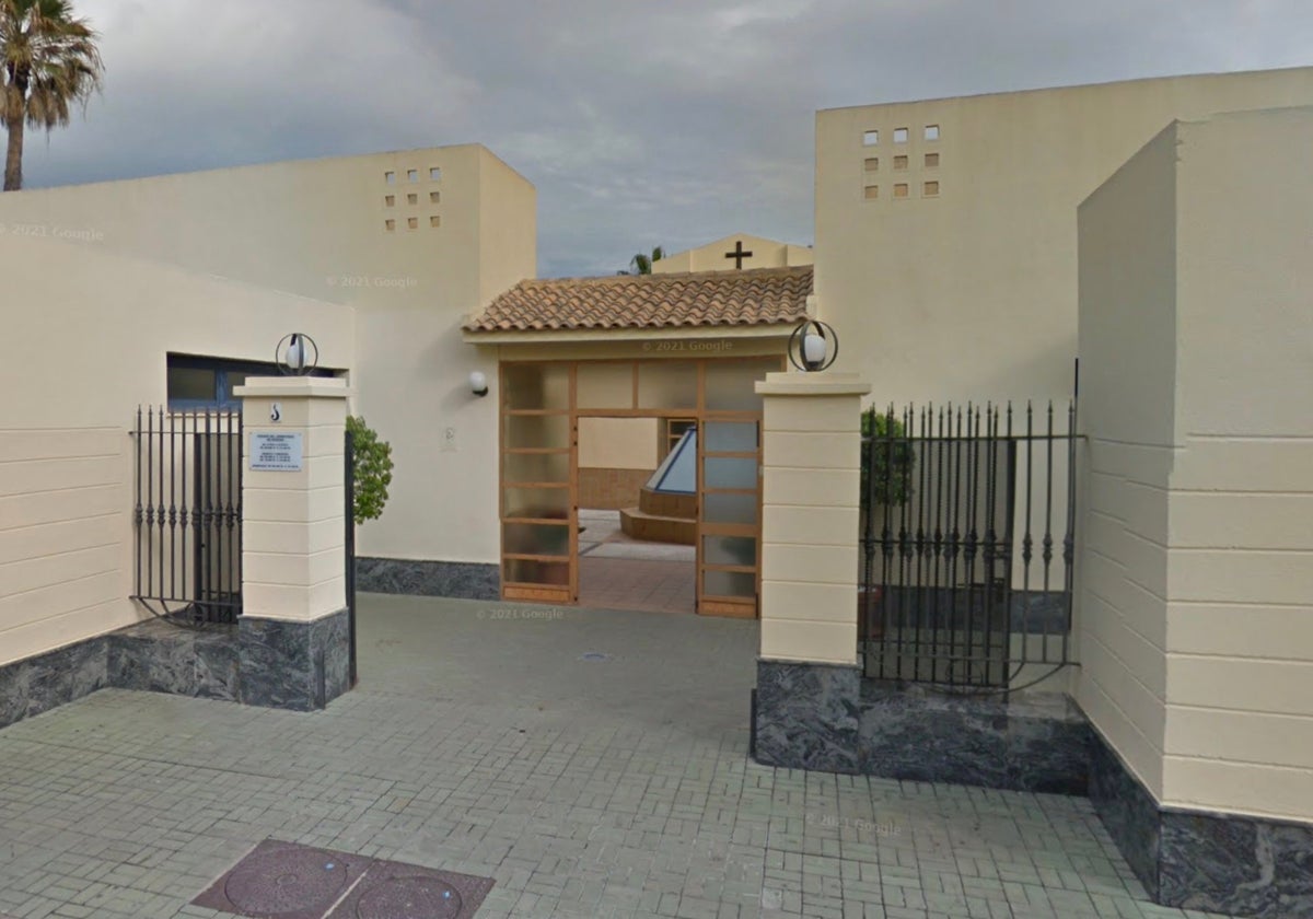 Entrada del cementerio de Torremolinos
