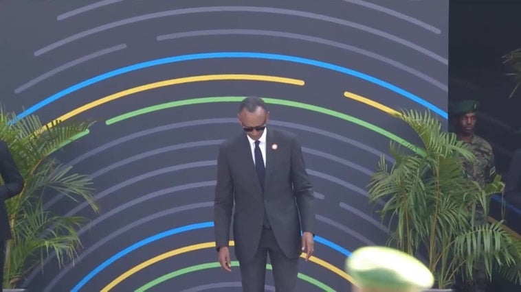 Paul Kagame toma posesión como presidente de Ruanda para un cuarto mandato de cinco años