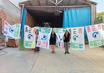 Ciudad Real se llena de pancartas y carteles contra la minería de tierras raras