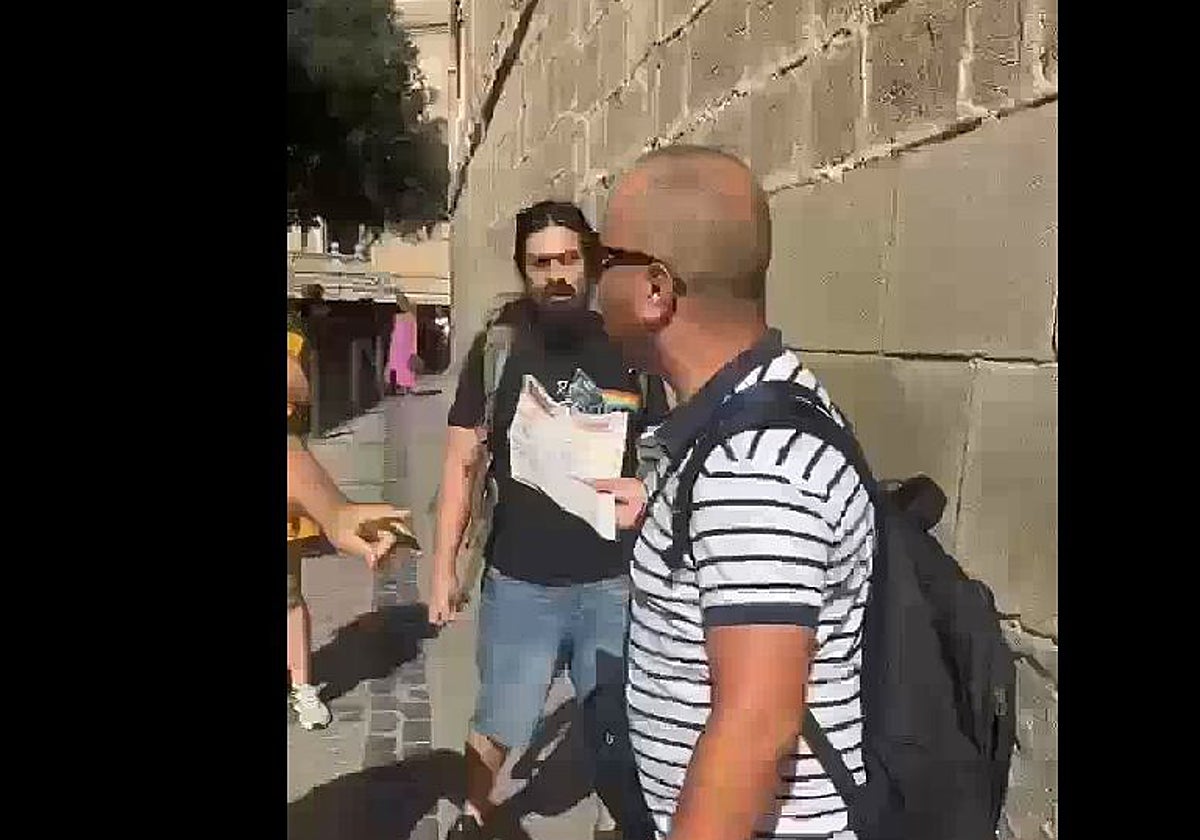 Pillan &#039;in fraganti&#039; a dos carteristas en pleno robo junto a la catedral de Toledo
