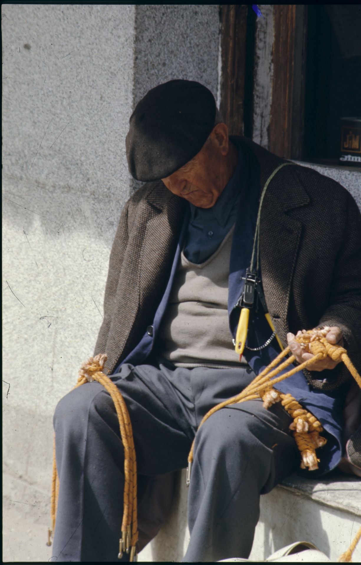 Un vendedor de mechas 