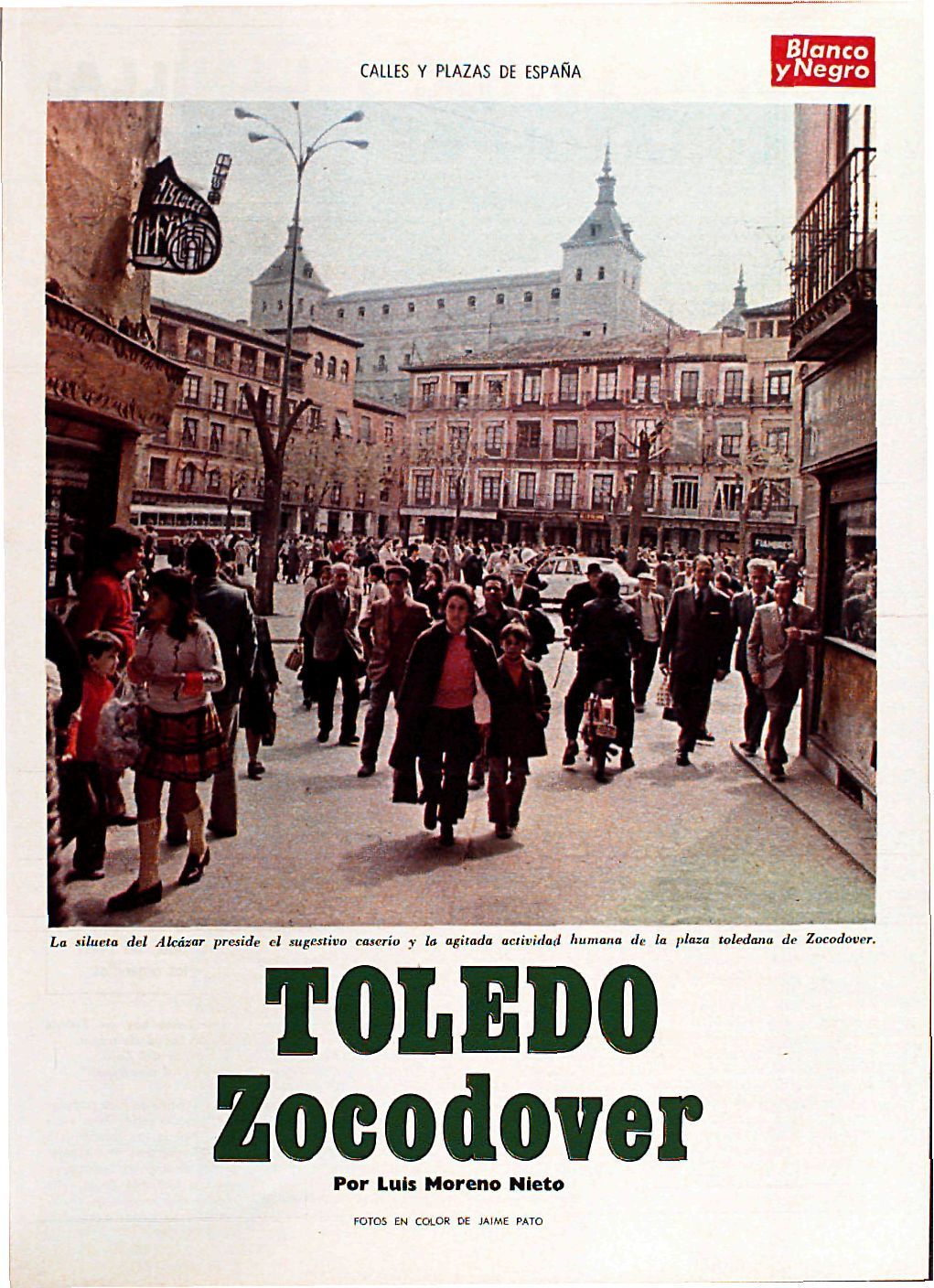 Portada de Blanco y Negro de mayo de 1974