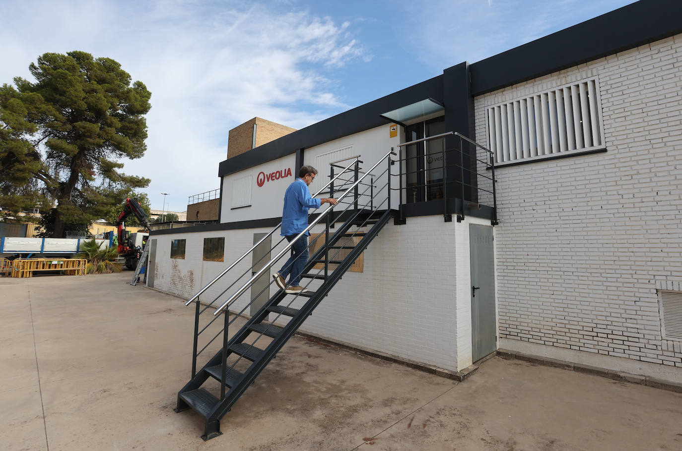 Fotos: así combate el Hospital Reina Sofía de Córdoba el calor