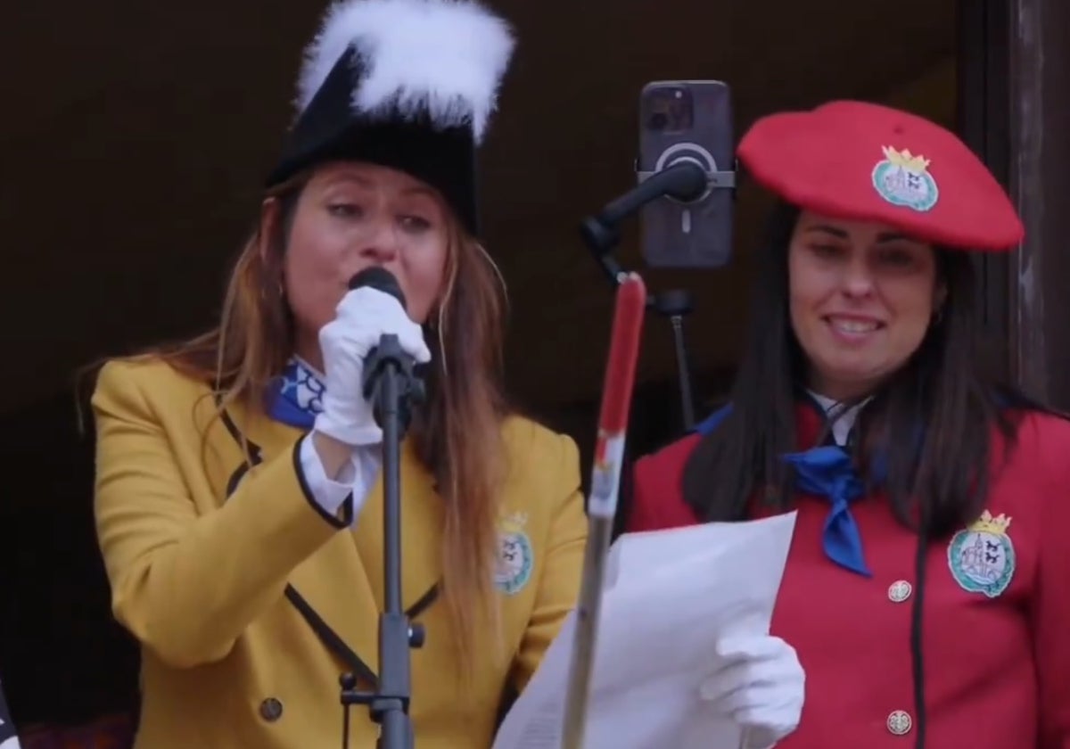 Itziar Ituño en el pregón de las fiestas de Bilbao