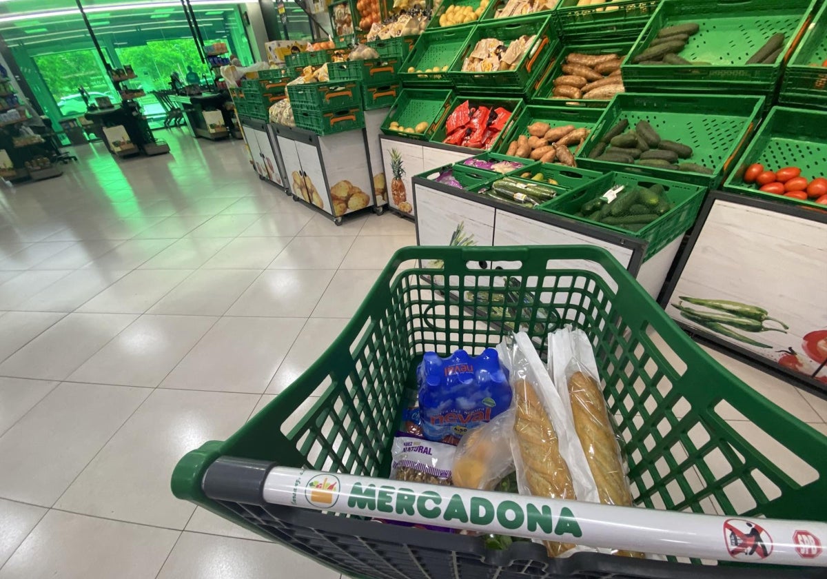 Imagen de archivo tomada en un supermercado de Mercadona