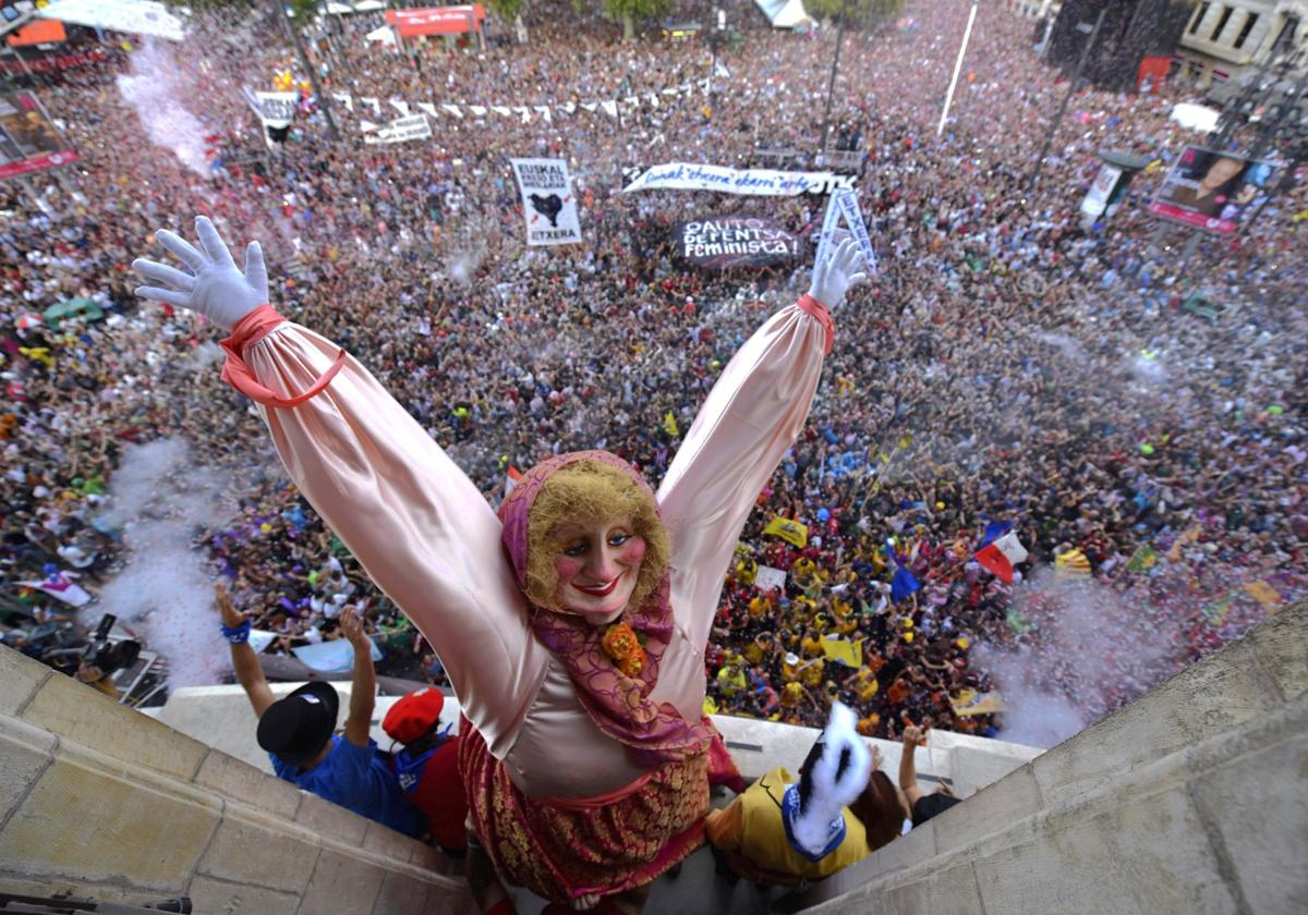 Imagen de archivo de las fiestas de Aste Nagusia