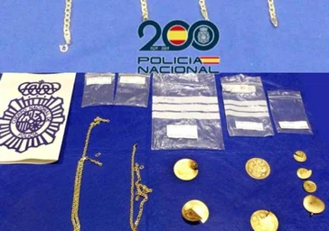 Detenido por estafar más de 26.000 euros en establecimientos de compraventa de oro con material falso