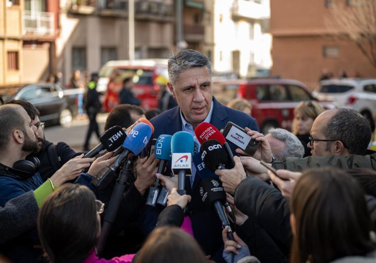 Albiol, durante una atención a los medios