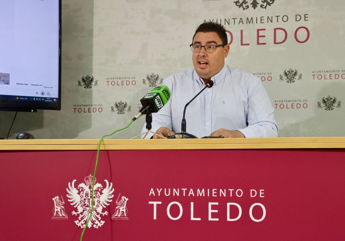 José Vicente García-Toledano, concejal de Juventud y festejos