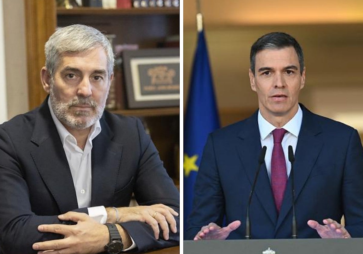 El presidente canario, Fernando Clavijo