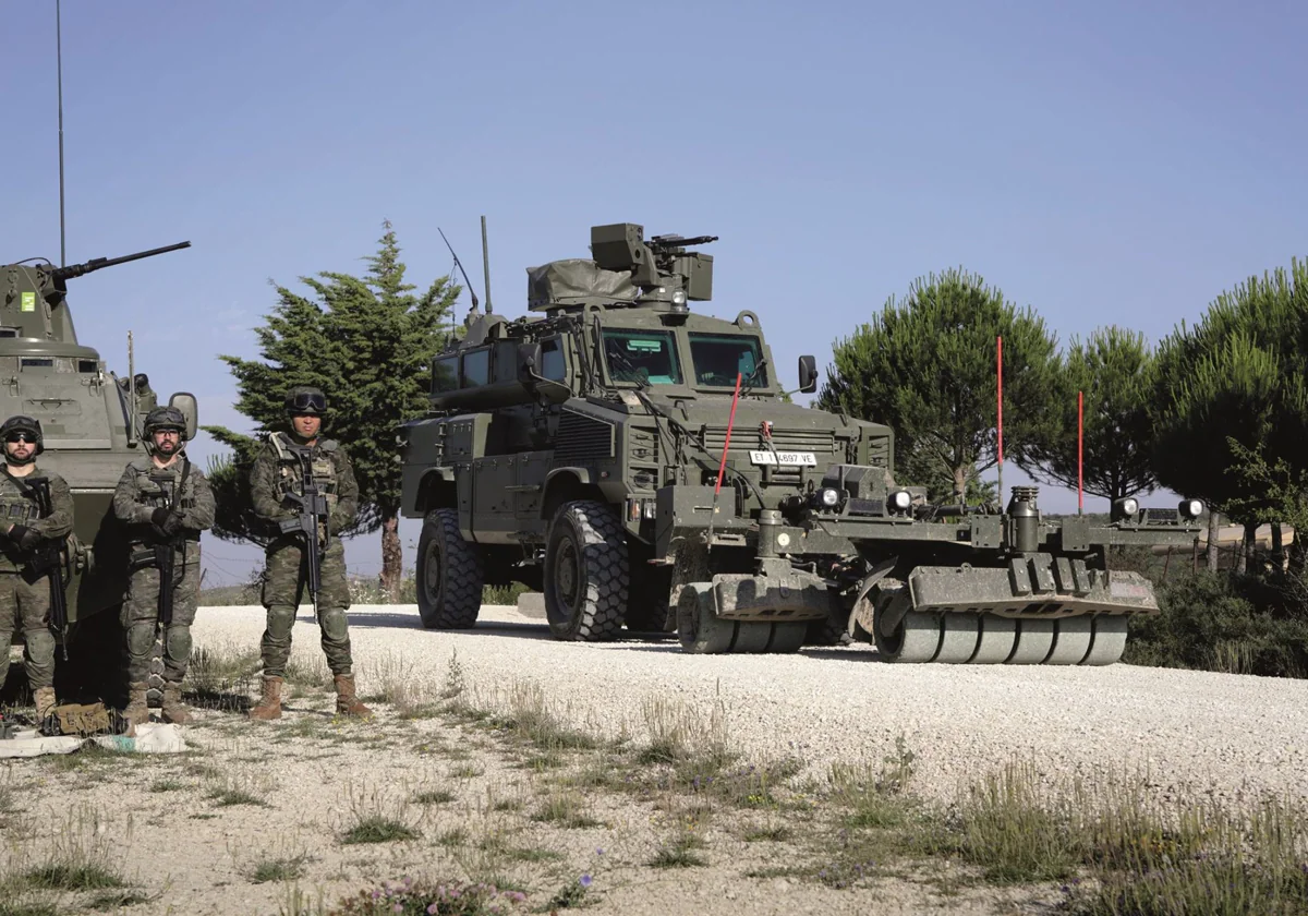 Vehículo RG-31 del Ejército de Tierra