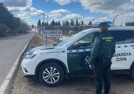 Detenido un hombre en Villanueva de Córdoba por intento de homicidio con un hacha