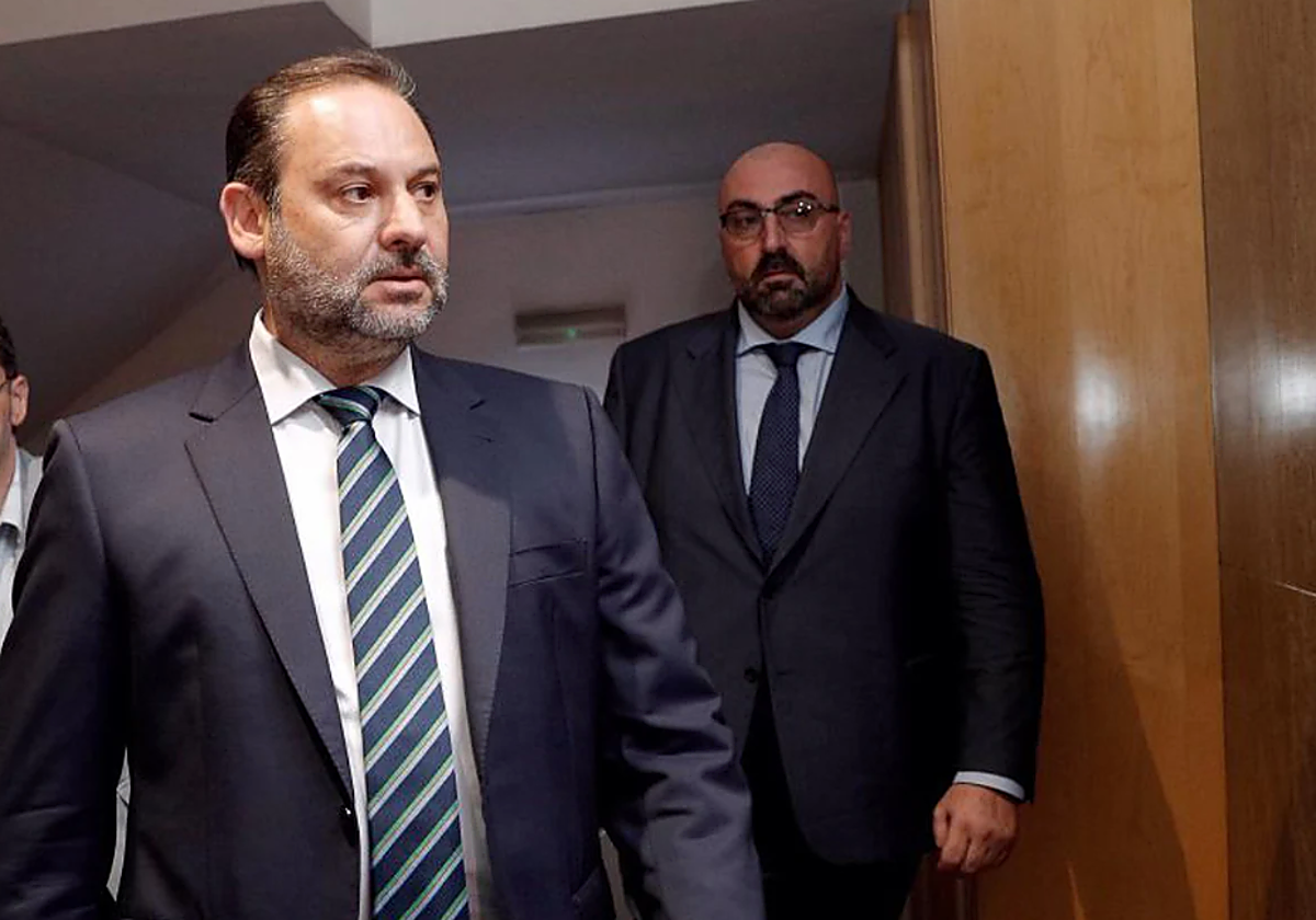 El exministro José Luis Ábalos y su asesor Koldo García