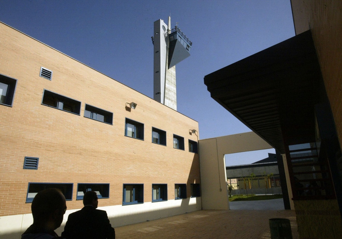 Patio de la prisión de El Puerto III, una de las más importantes de Andalucía