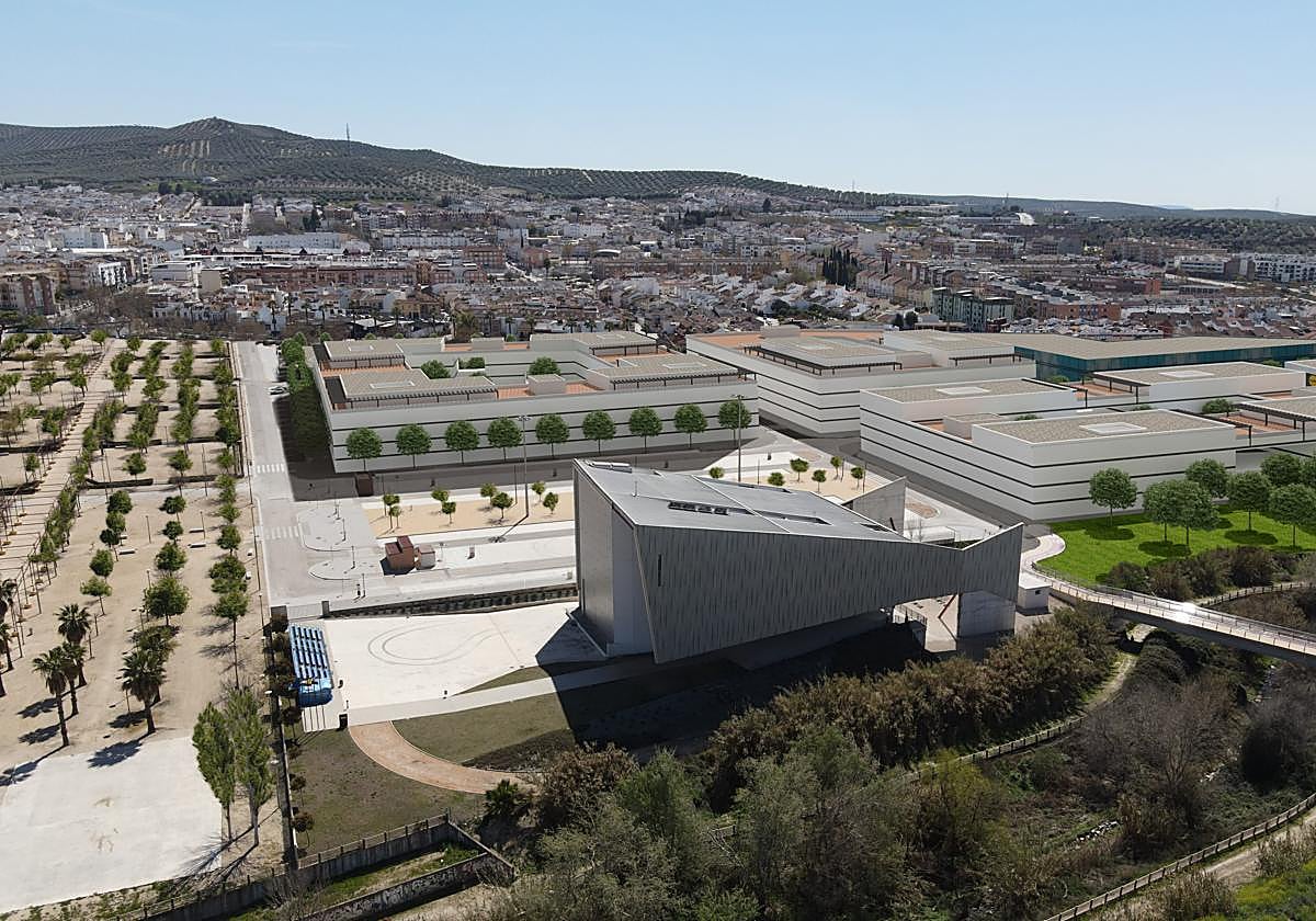 Área del reparto del Río, donde podría ir la nueva sede de la Policía Local