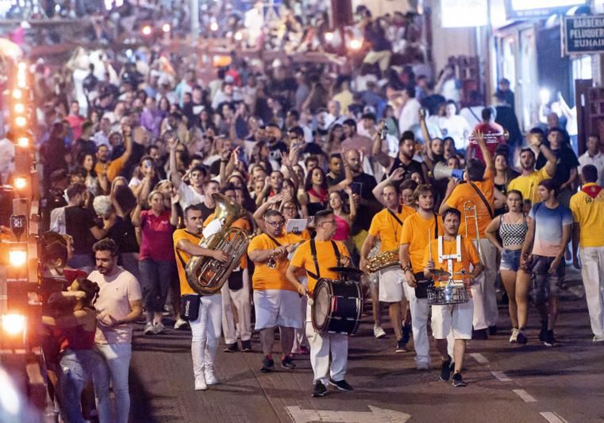 Encierro de los Faroles. Fiestas de Sanse 2022