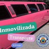 Multan e inmovilizan la limusina «de la mismísima Barbie» en Benidorm