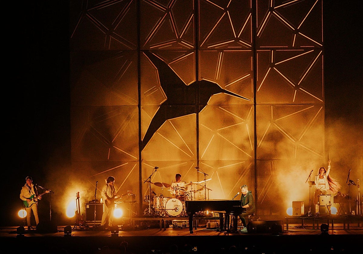 Concierto en el recinto de la muralla alcalaína en 2023