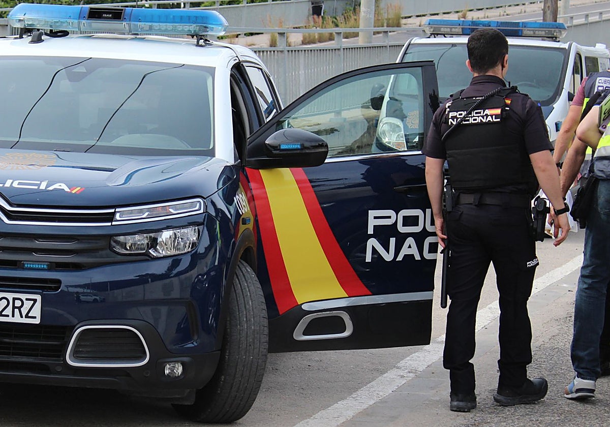 Imagen de archivo de un agente de la Policía Nacional